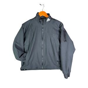 Adidas BTS Back To Sports Lined Winter Jacket DZ1517 Black Womens Small 8-10 EUC